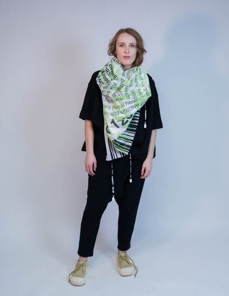 Rundholz Black Electron Scarf Clothing Rundholz Black   