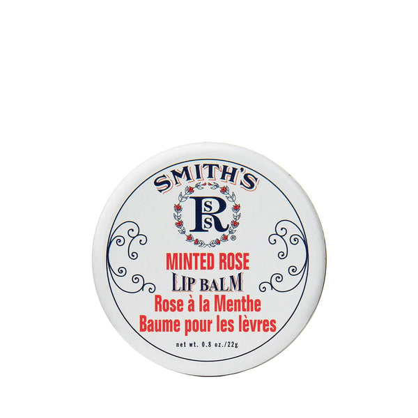 Smiths Minted Rose Lip Balm Tin Toiletries Smiths Rosebud Salve   