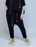 Rundholz Black Pippy Pants Clothing Rundholz Black Black Small 