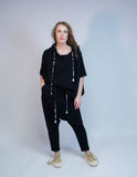 Rundholz Black Pippy Pants Clothing Rundholz Black   