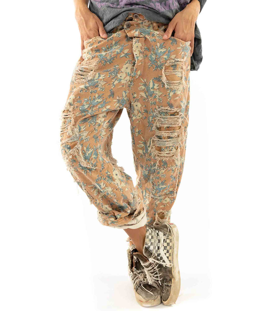 DESIGUAL Camouflage Jogger Pull on Trousers Easy Fit